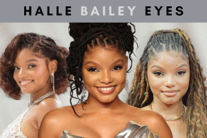 halle bailey eyes