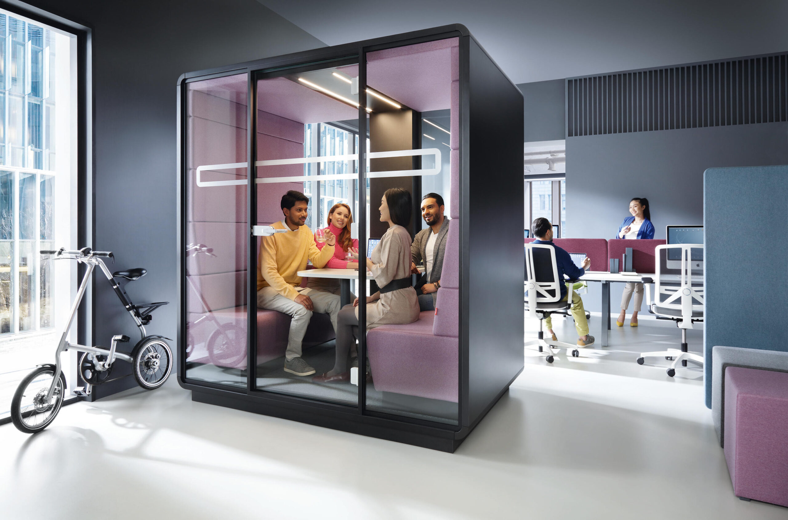 The Benefits of Privacy Pods in Open Office Environments